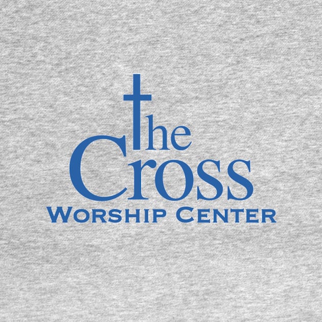 TCWC classic logo in Blue letters by thecrossworshipcenter